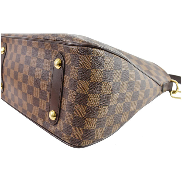 LOUIS VUITTON Cabas Rosebery Damier Ebene Shoulder Bag Brown