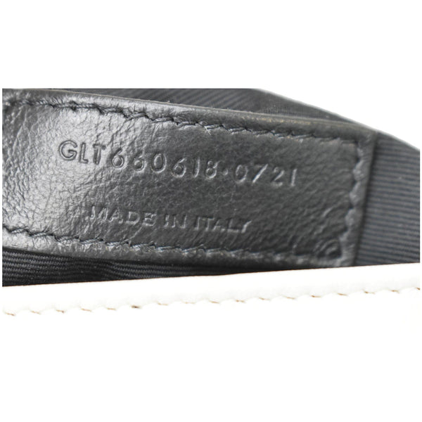 YVES SAINT LAURENT Kate Supple 99 Lambskin Leather Chain Shoulder Bag Light cream