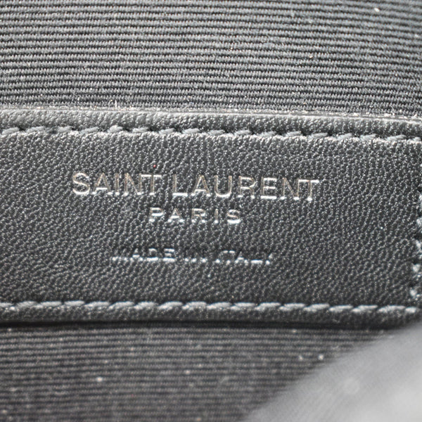 Yves Saint Laurent Matelasse Bill Grain De Poudre Zip Pouch
