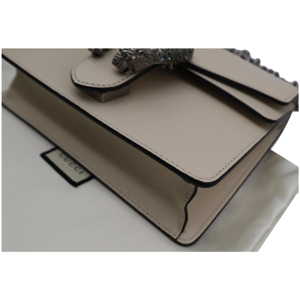 Used Gucci Dionysus Mini Leather Crossbody Bag Cream - DDH