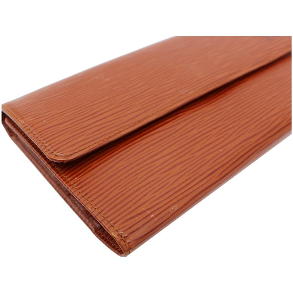 Used Louis Vuitton Continental Flap Epi Leather Wallet