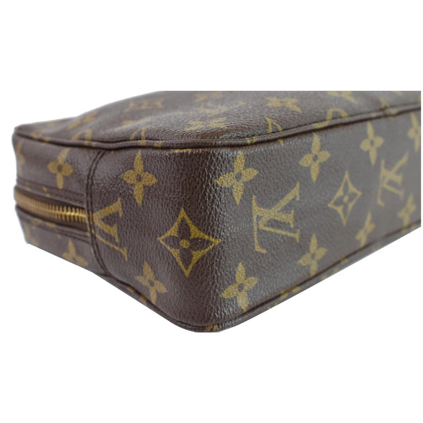 LOUIS VUITTON Trousse Toilette 23 Monogram Canvas Cosmetic Pouch Brown
