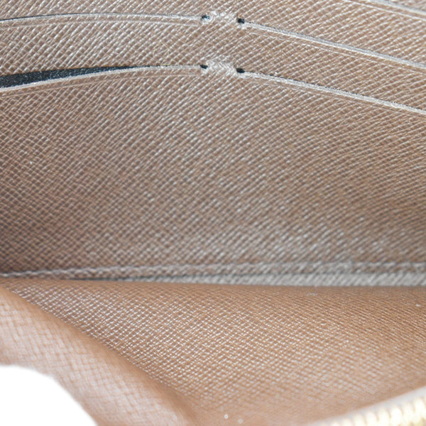 LOUIS VUITTON Sarah Monogram Canvas Wallet Brown