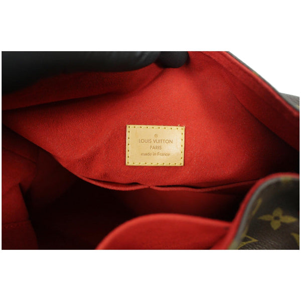 LOUIS VUITTON Gaia Monogram Canvas Shoulder Bag Brown