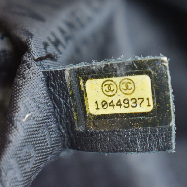 Chanel Double Foldover Twist Closure Smooth Lambskin Bag