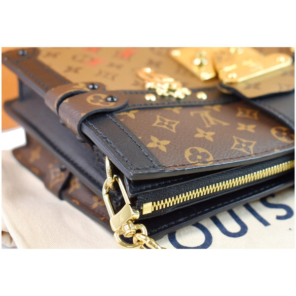 Louis Vuitton Petit Soft Malle Reserve Monogram Bag corner side