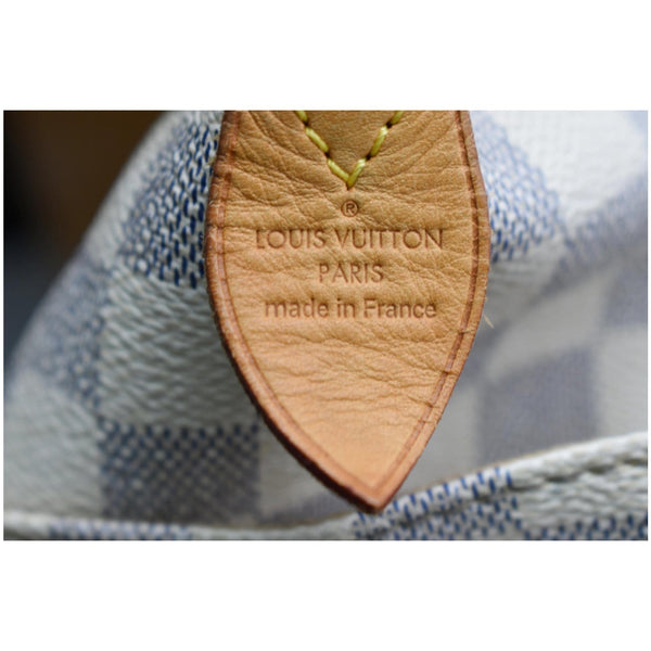 LOUIS VUITTON Totally PM Damier Azur Shoulder Bag White