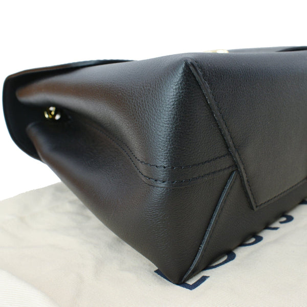 LOUIS VUITTON Very One Handle Calfskin Monogram Shoulder Bag Black