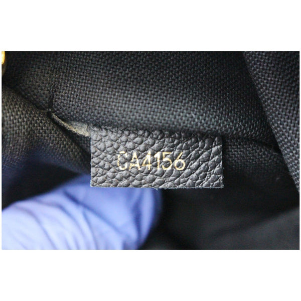 LOUIS VUITTON Pallas Monogram Canvas Clutch Crossbody Bag Brown