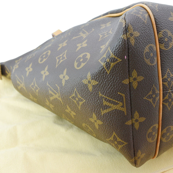 LOUIS VUITTON Totally MM Monogram Canvas Shoulder Bag Brown