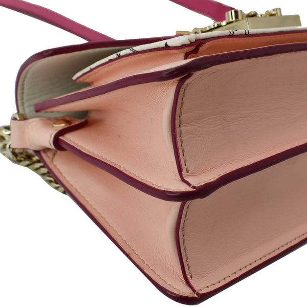 MCM Patricia Mini Block Leather Crossbody Bag Multicolor