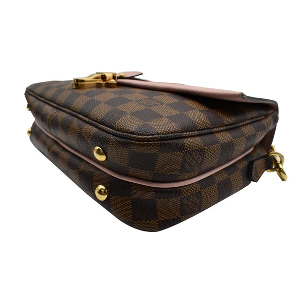LOUIS VUITTON Clapton Damier Ebene Crossbody Bag Magnolia