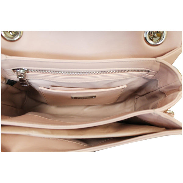 MIU MIU Nappa Matelasse Club Shoulder Bag Mauve
