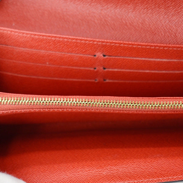 LOUIS VUITTON Groom Portefeuille Sarah Monogram Canvas Wallet Brown