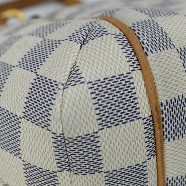 LOUIS VUITTON Totally PM Damier Azur Shoulder Bag White