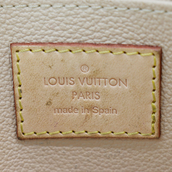 LOUIS VUITTON Monogram Canvas Cosmetic Pouch Brown