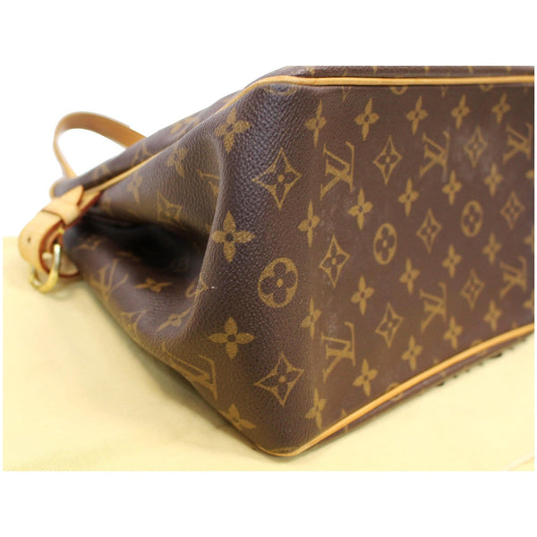 Louis Vuitton Batignolles Vertical Monogram Canvas Bag back view