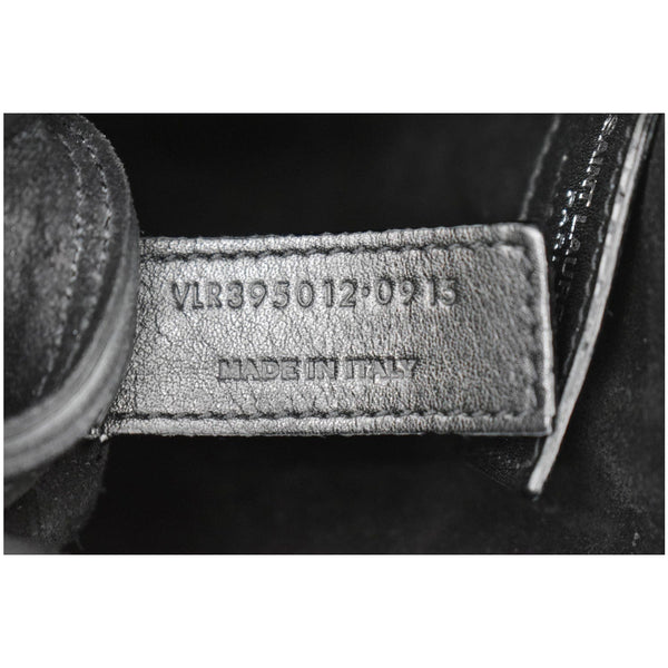 YVES SAINT LAURENT Anita Fringe Leather Crossbody Bag Black