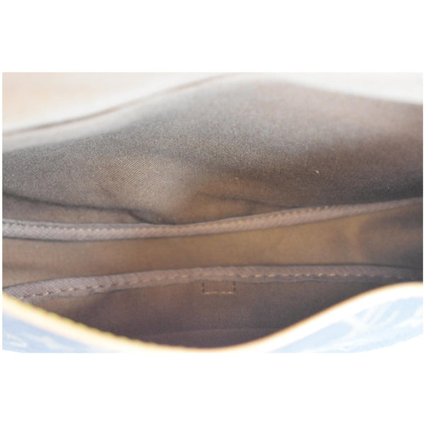 LOUIS VUITTON Saumur 30 Monogram Canvas Shoulder Bag Brown