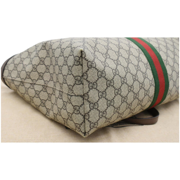 GUCCI Ophidia Medium GG Supreme Canvas Tote Bag Beige 631685