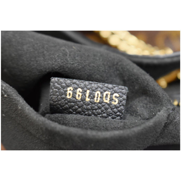 LOUIS VUITTON Surene MM Monogram Canvas Shoulder Bag Black