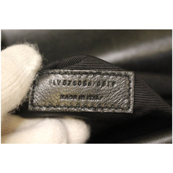 YVES SAINT LAURENT Small Margaux Leather Shoulder Bag Black - Last Call