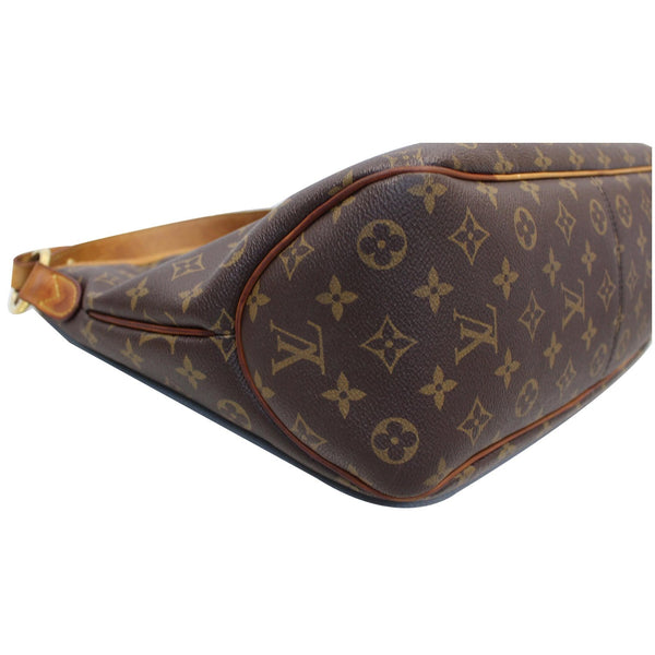 Brown Lv Delightful PM Monogram Canvas Hobo Bag