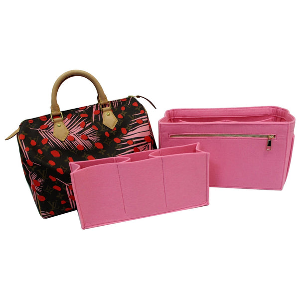 Louis Vuitton Speedy 30 Jungle Dots Palm Springs Bag full view