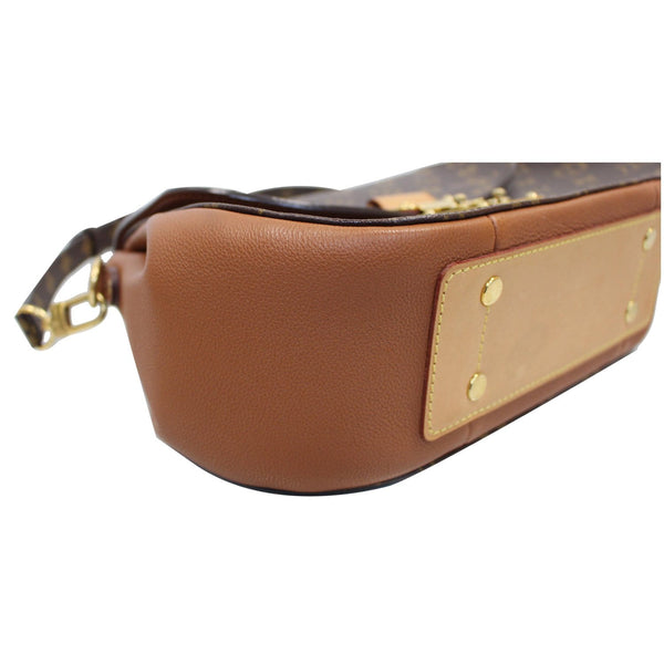 LOUIS VUITTON Eden MM Monogram Canvas Shoulder Bag Brown