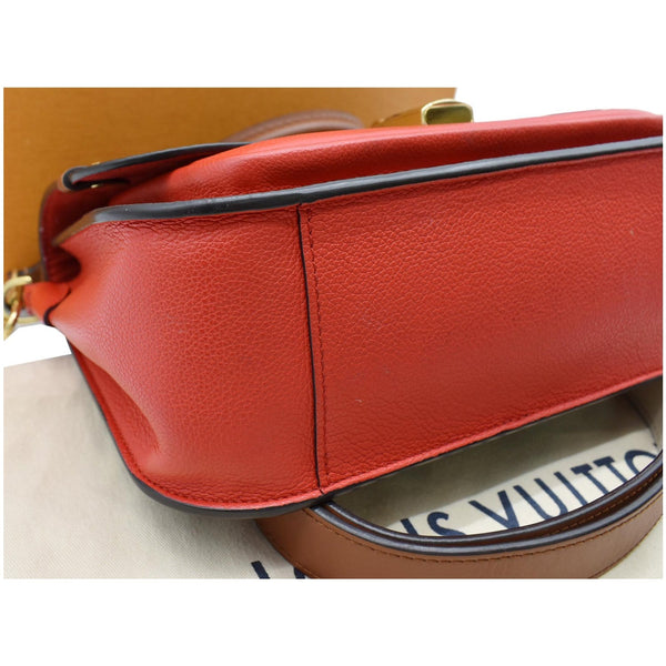 LOUIS VUITTON Vaugirard Monogram Canvas Shoulder Bag Coquelicot