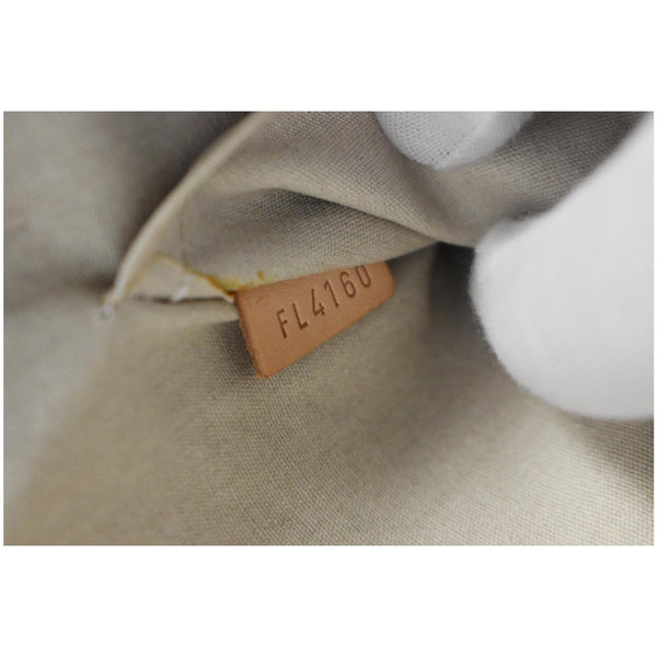 Louis Vuitton Sherwood PM Blanc Corail Monogram Vernis Shoulder Bag Bronze