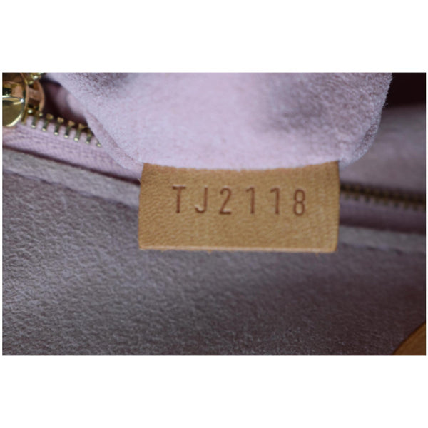 LOUIS VUITTON Propriano Damier Azur Tote Shoulder Bag White