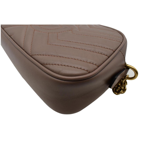 Gucci GG Marmont Small Matelasse Leather Crossbody Bag