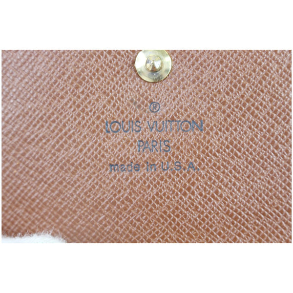 Louis Vuitton Elise Bifold Wallet made in USA