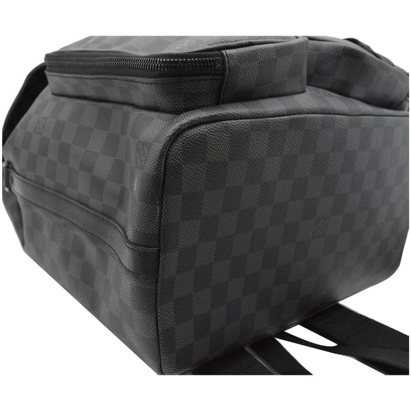 LOUIS VUITTON Utility Damier Graphite Backpack Bag Black