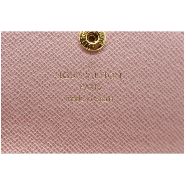 LOUIS VUITTON Rosalie Monogram Canvas Coin Purse Rose Ballerine