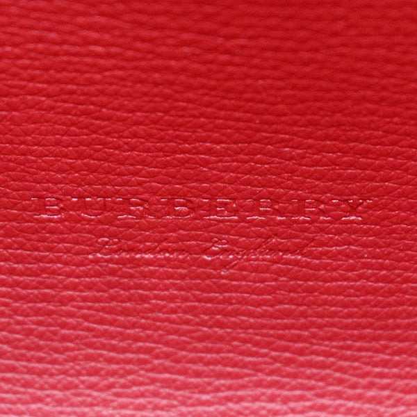 BURBERRY Reversible Haymarket Coated Canvas Tote Bag Beige