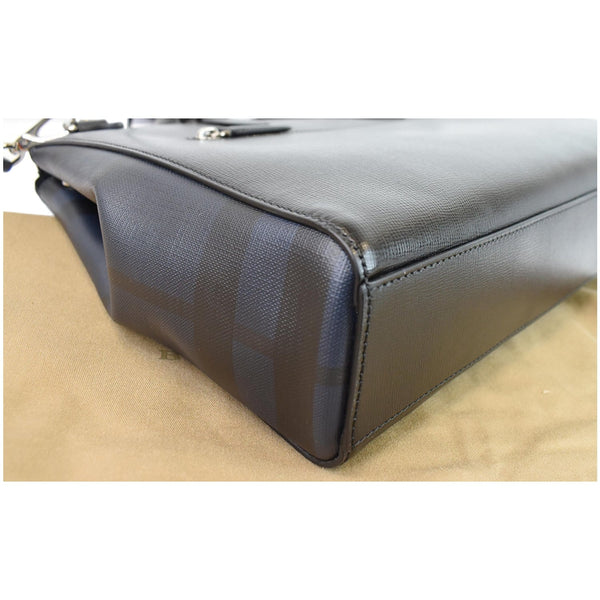 BURBERRY Large London Business Briefcase Messenger Bag Black