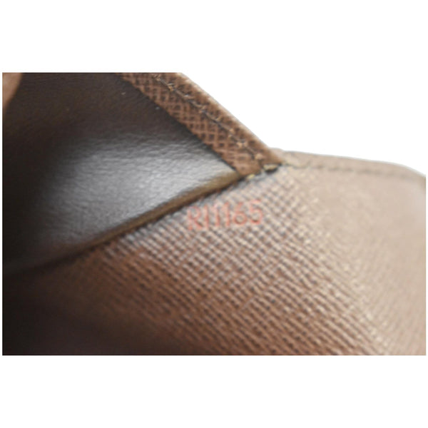 LOUIS VUITTON Agenda MM Damier Ebene Planner Cover Brown