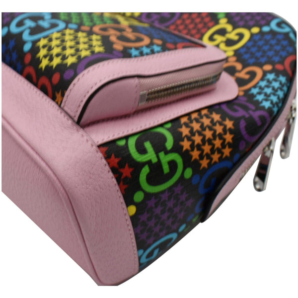 GUCCI Psychedelic GG Supreme Monogram Canvas Backpack Bag Multicolor 601296