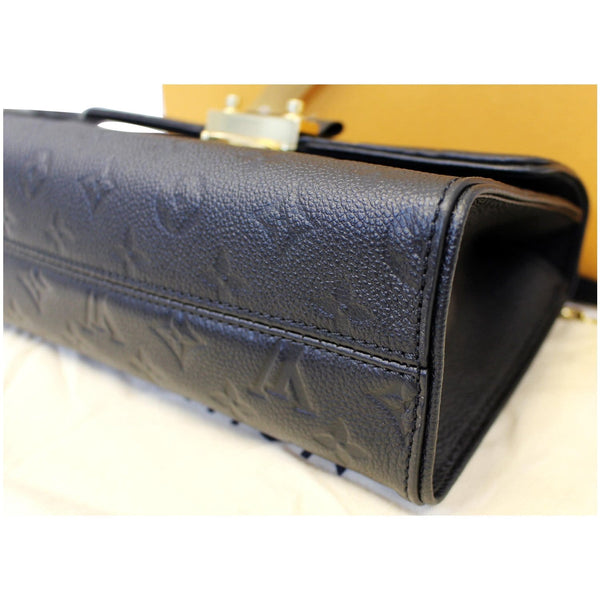 LOUIS VUITTON Saint Sulpice PM Empreinte Leather Crossbody Bag Noir