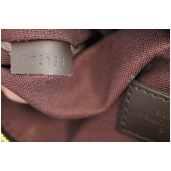 LOUIS VUITTON Iena MM Damier Ebene Shoulder Bag Brown