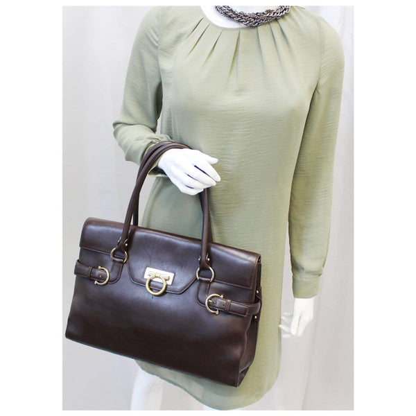 Salvatore Ferragamo Virna Satchel Handbag for women