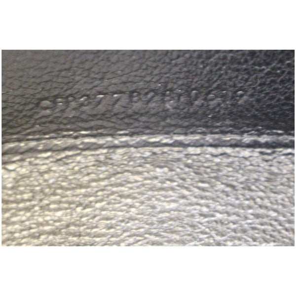 YVES SAINT LAURENT Chevron Grain De Poudre Envelope Chain Bag Olive Green