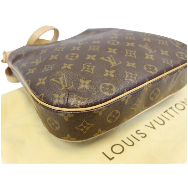 LOUIS VUITTON Odeon MM Monogram Canvas Shoulder Bag Brown-US