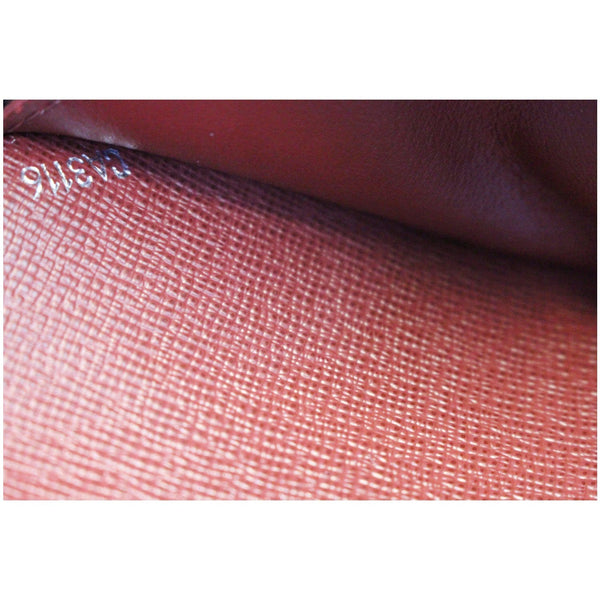 Louis Vuitton Zippy Wallet Organizer Epi Leather Red - inside view