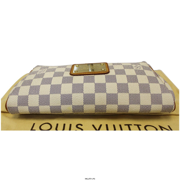 LOUIS VUITTON Eva Clutch Damier Azur Crossbody Bag-US