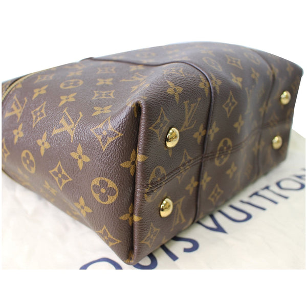 LOUIS VUITTON Melie Monogram Canvas Hobo Shoulder Bag Brown