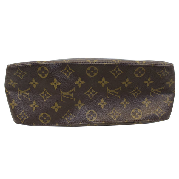 LOUIS VUITTON Monogram Canvas Looping GM Brown Shoulder Bag-US