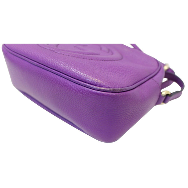 GUCCI Soho Disco Pebbled Leather Small Crossbody Bag 308364-US